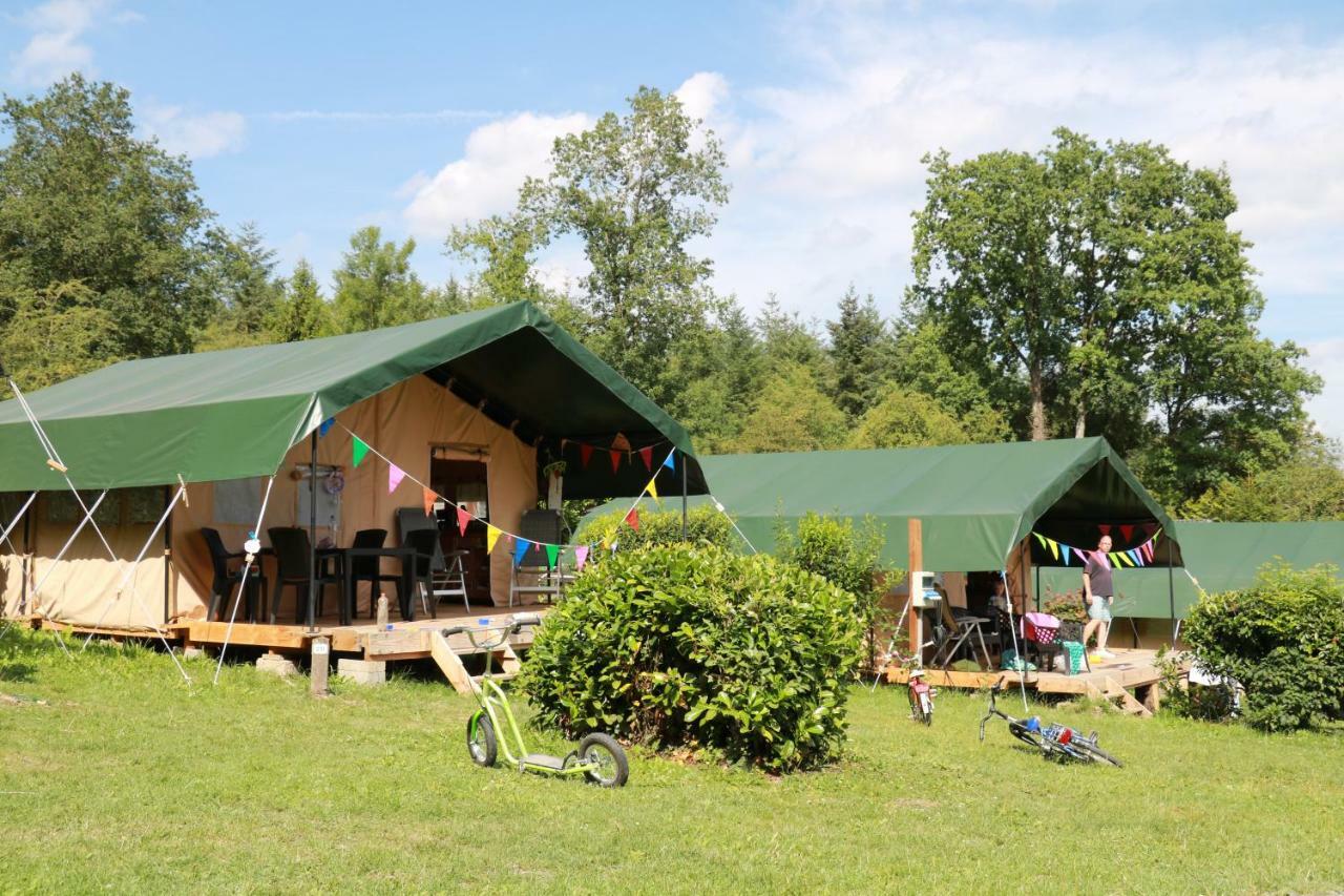 Hotel Safari Tent At Camping Le Roptai Rochefort Zewnętrze zdjęcie