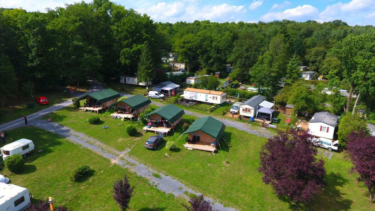 Hotel Safari Tent At Camping Le Roptai Rochefort Zewnętrze zdjęcie