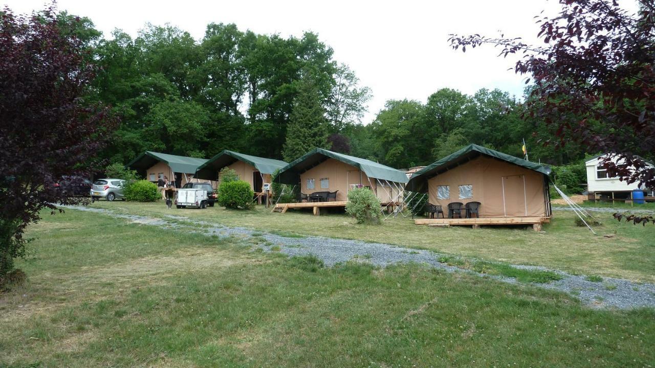 Hotel Safari Tent At Camping Le Roptai Rochefort Zewnętrze zdjęcie