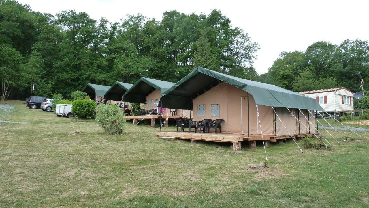 Hotel Safari Tent At Camping Le Roptai Rochefort Zewnętrze zdjęcie